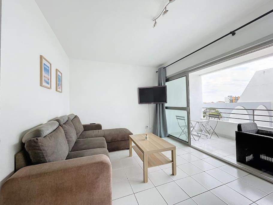 3319-Appartement A 200M De La Plage Le Barcarès Exterior foto